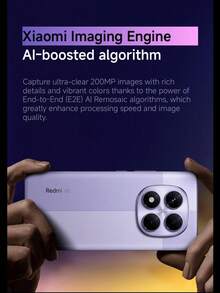 Xiaomi Redmi Note 14 Pro MediaTek Dimensity 7300-Ultra Processor, IP68 Dust And Water Resistance, 5500mAh High-Capacity Battery For Long Endurance, 50MP Sony Large-Aperture Camera, And 1.5K Eye-Care Display,Only Supports English And Chinese Language, - Mirror Porcelain White - View 5