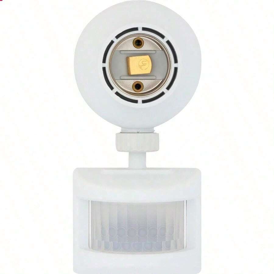 Motion Activated Light Control, Halogen Incandescent LED Light 150W White - Save Energy And Money Without Worrying About Turning Off Lights.