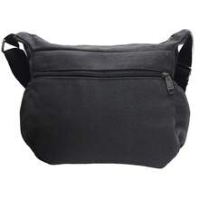 Men's Canvas Crossbody Bag, Casual Portable Multifunctional Shoulder Bag - màu xanh lá - Xem 2