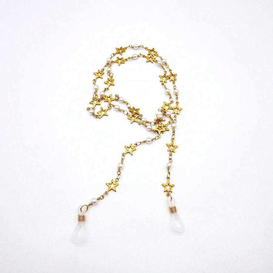 Delicate Colorful Eyeglass Cord Safety Chain Fashion/New - Estela - View 1