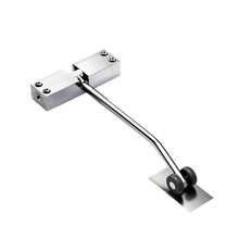 Stainless Steel Automatic Door Closer, Adjustable Strength, Brushed Metal Finish, Touch/Remote Control, Heavy Duty Spring, Surface Mounted For Interior/Exterior Use, Black/White - Multicolor - View 13