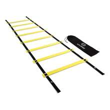 Hy-Pro 6m Agility Training Ladder - Black - View 1