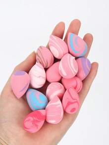 10/20/30/50/100个迷你化妆海绵，粉底美妆蛋，适用于液体、膏状和粉状产品，打造完美妆容，多色可选，不含乳胶，干湿两用，适合所有肤质，可用于化妆、家居装饰、梳妆台、旅行、卧室等场合，是化妆的理想之选。产品标签：粉扑、美妆蛋、散粉扑、化妆海绵、圣诞礼物、化妆工具、便宜好物、礼品、女士礼品、圣诞礼物、赠品、旅行必备。 - 彩色 - 查看 2