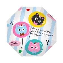 Umbrellas And Rain Hat Umbrellas - 306 Automatic-dopamine Cat - View 6