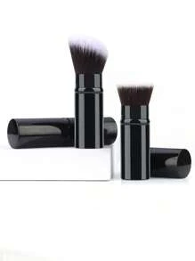 1 件装小/大号便携式伸缩化妆刷，腮红刷、粉底刷、蜜粉刷、散粉刷，多功能便携美妆工具。可伸缩歌舞伎刷，适用于液体、膏状和粉状面部彩妆，铝制手柄，可用作粉底刷、遮瑕刷、腮红刷、修容刷、古铜粉刷、散粉刷等。 - 彩色 - 查看 27