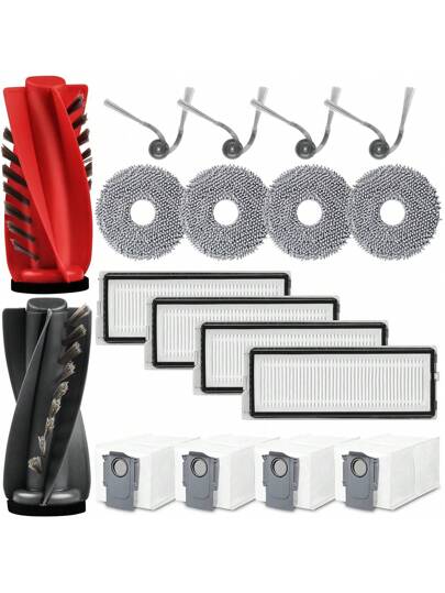 Accessories Roborock Qrevo Curv S5X Edge S5V Robot Stofzuiger Cleaner Replacement Parts Hepa Filter Rag Dust Bag