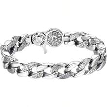 1 Piece Rotatable Fashion Bracelet, Timeless Vintage Design, Bold And Cool Style, Suitable For Both Men And Women, Precious Jewelry, Perfect Gift For Holidays - Bạc - Xem 9
