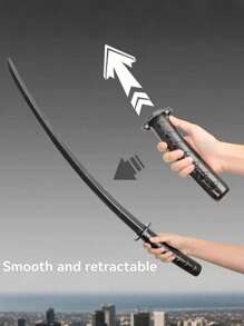 Magical Magic Telescopic Knife - Plastic Fake Prop, Used For Mischief And Party Games - No Sharp Blades, Suitable For Christmas, Easter, And Mischief Toys For Teenagers And Adults Over 14 Years Old