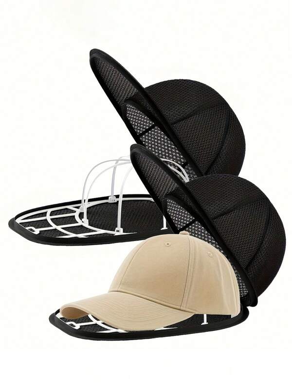 1pc Washing Machine Hat Cleaner Cage - Freestanding Design With Mesh Bag For Baseball Caps & Various Styles, Protective Cleaning Cage For Efficient Hat Maintenance, Hat Washer|Stylish Cap Cleaner|Secure Hat Storage, Hat Washer, Hat Storage Organize
