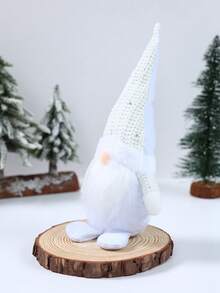 1pc Short Leg Faceless Gnome Christmas Ornaments(White/Pink/Grey),Christmas Home Room Dining Table Decoration,Christmas Tree Decoration Pendant,Home Decoration, Festive Party Decoration,Merry Christmas,Xmas Gift,Holiday Party Favors,Christmas Decoration,Christmas Party Supplies,Xmas Decor, New Year 2026 Gift