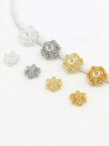 5件，珠宝配件，珠宝组件，星形隔珠，珠宝制作用珠子，隔珠，珠宝制作用品，不易掉色，非常适合耳环，项链，手链，女士珠宝配饰，打造您自己的特色女士珠宝。万圣节珠宝制作配件，圣诞节珠宝配件