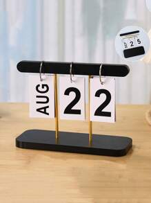 Nordic Minimalist And Creative Page Turning Calendar, Desk Calendar Decoration, Home Living Room Dining Table, Coffee Table, Office Desk Decoration Best Gifts Birthday Graduation