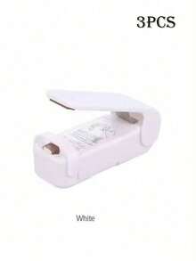 Mini Heat Sealing Machine, Portable Food Bag Sealer, Heat Sealing Tool For Packaging - White - View 9
