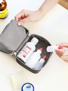 Portable Medicine Bag, Cute Mini First Aid Kit, Medical Emergency Bag, Medication & Pill Storage Pouch, Suitable For Home, Outdoor, Camping, Hiking, Survival Travel, Unisex, Travel Essential, Cruise Essential, Dorm Essential - Multicolor - View 7
