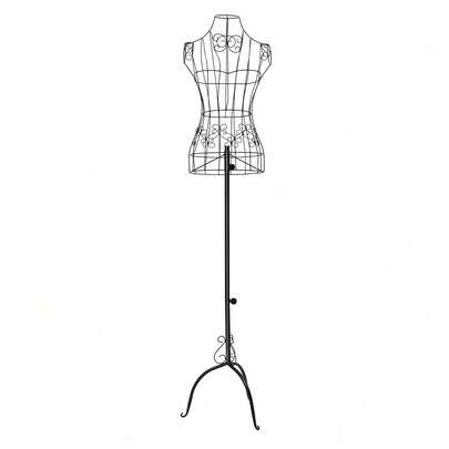 Modell mit Ständer Modell in halber Länge Mannequin Kleiderform Eisen halb Schaufensterpuppe Rack Kleidung Shop Display Requisiten Mannequin