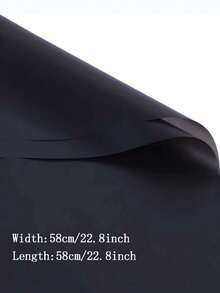 10/20 piezas Papel de regalo impermeable, Papel de regalo con flores, Papel de estilo coreano