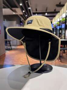Chapeau de seau de protection solaire unisexe, convient pour la pêche, les voyages, le camping et la randonnée - Multicolore - Voir 8