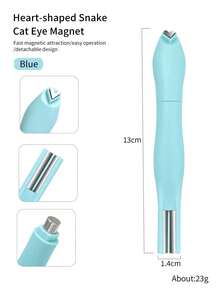 annies 粉色强力爱心猫眼磁铁心形蛇纹2025新款可拆卸美甲工具猫眼磁铁1个/3个装 - 彩色 - 查看 12