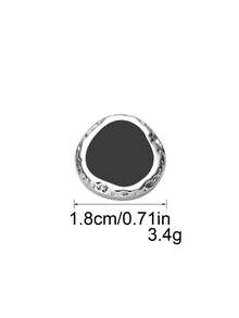 10 قطعة/مجموعة أزرار معدنية ذات ملمس مطرقة غير متماثل بطراز قديم، مناسبة للمعاطف والسترات والبدل والأزياء الرسمية، ويمكن استخدامها كأزرار زخرفية مخيطة باليد. مناسبة للملابس والأحذية والحقائب وصناديق الهدايا والإكسسوارات المجوهرة DIY، متوفرة بألوان وأحجام متعددة