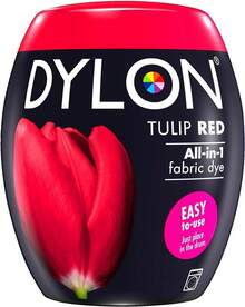 Dylon Machine Dye Pod, Tulip Red, 350G - 1 - View 2