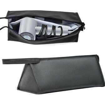 Sac de rangement portable avec Styler/Shark Flexstyle, Étui de transport portable pour sèche-cheveux Supersonic, Sac de rangement de voyage de protection antichoc, Noir