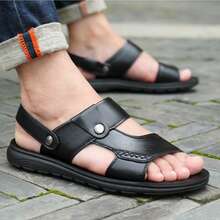 Men Sandals - Black - View 3