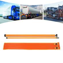 Bazargame Load Height Measuring Rod, Telescopic Height Measuring Rod (3.71-20ft), Vehicle Height Detection Tool - Orange - View 2