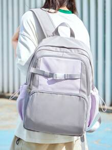 Mochila Escolar Fofa para Meninas Adolescentes, Mochila Escolar de Alta Qualidade, Sacola Escolar, Bolsa Escolar da Moda, Bolsa para Escola Elementar, Ensino Médio e Faculdade, Mochila Escolar para Estudantes, Mochila Grande de Viagem para Faculdade Compatível com Laptop de 15,6 Polegadas, 42 * 14,5 * 32