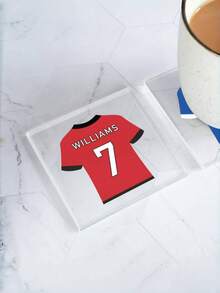 Personalised Football Shirt Coaster, Football Gifts, Daddy Coaster, Coaster, Father's Day Gifts, Daddy Grandad Gifts, Sport Gifts,Christmas Photos, Couple Photos, Pet Photos, Christmas Gifts,Multi-Functional,Ornamental,Reusable,Exquisite,Stylish,High-Quality,Colorful,Modern,Custom,Personalized,Unique,Ideal Gifts For Him,Ideal Gifts For Her,Boyfriend,Dad,Girlfriend,Mom,Family,Friends,Tea Room,Home,Garden,Office,For Anniversaries,For Valentine's Day,For Mother's Day,For Birthdays,For Father's Day,For Graduation,For Weddings,For Housewarming,Drinkware,Chic Design - Coasters - View 7