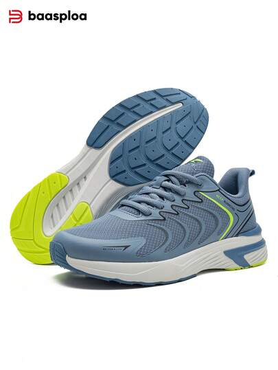 baasploa Men's Running Shoes, Lightweight Walking Shoes, Mesh Breathable Fashion Men's Outdoor Sports Shoes, Spring Tennis Running Fashion Sports Shoes, Outdoor Shoes, Sports Shoes, Student Shoes, Retro Running Shoes, Retro Casual Shoes (If Your Feet Are Wider, Please Choose One Size Up)
