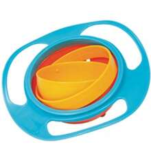 Prato  Pote Infantil  Mágico 360 Comida Não Cai