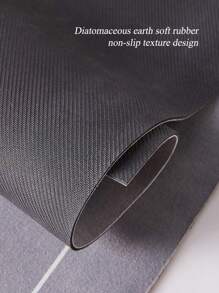 1 件装硅胶厨房垫，带有浪漫水墨画图案，奢华优雅风格缓解疲劳厨房地毯，吸水防滑地毯，适用于厨房、浴室、入口、洗衣房