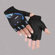 Breathable Half Finger Cycling Bicycle Gloves Waterproof Non-Slip Sports Gloves: Suitable For Fitness, Cycling, Rock Climbing And Outdoor Activities