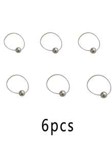 Ligas para el cabello elásticas con bolas de plata súper brillantes y doradas, scrunchies minimalistas de alta gama para coleta, scrunchies elegantes personalizados y simples, accesorios de cabello de alta elasticidad para el baño, accesorios para festivales, accesorios de otoño e invierno