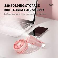 2025 New Mini Spray Handheld Fan, 3 In1 Portable Nano Water Replenisher Fan, Rechargeable Battery Mini Spray Fan,Men Women Travel Essentials Gift - Multicolor - View 6