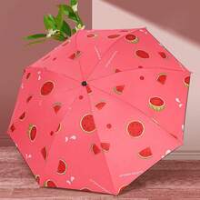 1pc Compact Foldable Umbrella - Waterproof, UV Protection, Portable Travel Umbrella, Dry & Wet Separation, Cute Umbrella - Multicolor - View 17