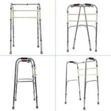 DMA ANDADERA ALUMINIO PLEGLABLE Andadera ortopédica de lujo, - Plateado - Ver 2