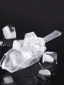 Mini Transparent Plastic Kitchen Spoon, Multifunctional Small Ice Cream Spoon, Suitable For Wedding, Candy, Dessert, Buffet, Ice Cream, Protein Powder, Coffee, Tea And Other Occasions - Clear - View 2