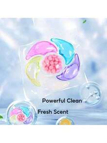100pcs/50pcs/30pcs/5pcs 5-In-1 Laundry Powder, Laundry Liquid, Fragrance Beads, Multi-Purpose Scented Laundry Cleansing Beads, Stain Removal And Long-Lasting Fragrance, Softens And Easy To Rinse Clothes, Laundry Cleaning, Fragrance Enhancement, Long-Lasting Portable Laundry Gel Beads, Long-Lasting Fragrance, Laundry Supplies, Laundry Care, Cleaning Supplies, Household Items, Travel Hotel Laundry, Household Cleaners, Kitchen Cleaners, Floor Cleaners, Christmas Supplies - Multicolor - View 9