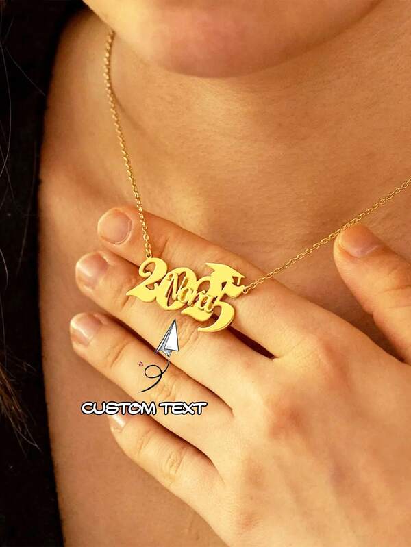 Customized Fashion Word Necklaces