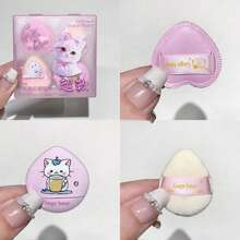 一套5个Gege Bear柔软云朵般柔软的化妆海绵，亲肤舒适，易于上妆，不吸油，柔软易用，化妆工具，价格实惠，可用于房间装饰、梳妆台、旅行、卧室等场合，是化妆配件的理想之选。产品包括粉扑、美妆蛋、散粉扑、化妆海绵等，价格实惠，适合作为圣诞礼物或圣诞小礼物。 - 彩色 - 查看 12