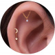 Dangle(gold 2pcs)