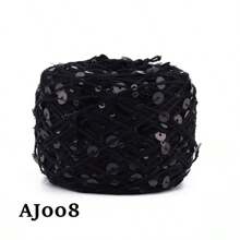 1pc 50g Sequin Thread, Wiring Bead, Fancy Yarn, DIY Bead Yarn, Handmade Size, Color Patch, Size Sequin - Multicolor - View 29