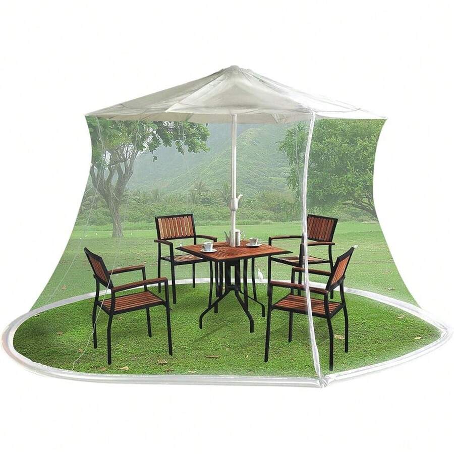 Outdoor Parasol, Stand And Base - 彩色 - 查看 1