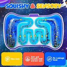 Squishy Sensory Toys For Kids - Fidget Sensory Toys For Autism Special Needs, Squeeze Toys With Filled Goo Glitter For Calming Down Classroom - Prizes For Kids Classroom - 柔軟感官玩具 - 查看 3