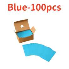 Label Stickers - Blau – 100 Stück - Übersicht 13