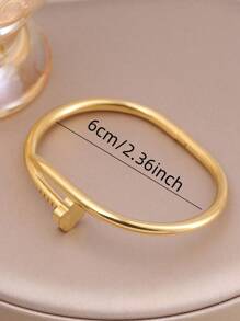 1 Teen Stainless Steel Nail Bracelet