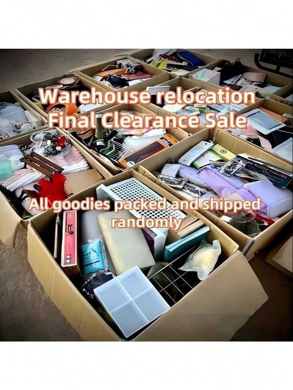 2025 Mystery Surprise Gift Box - 1,000 Randomly Sent Holiday Gifts. The Gift Box Is Highly Anticipated. It Is Very Cost-Effective And Suitable For Everyday Use. The Gift Box Is Not Included. Happy Gift Box