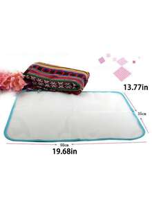1 Ironing Mat, High Temperature Resistant Ironing Net, Ironing Accessories, Protective Ironing Net, Household Protective Ironing Mat - Multicolor - View 8