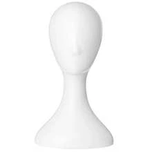 Plastic Female Mannequin Wig Hair Hat Scarf Manikin Head Model Display Stand AU - màu đen - Xem 4